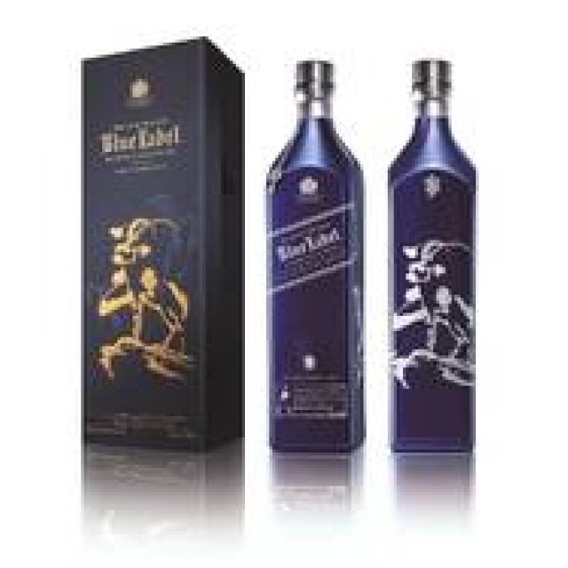 今年の干支「未」をあしらったジョニーウォーカー ブルーラベルが登場｜Johnnie Walker Blue Label