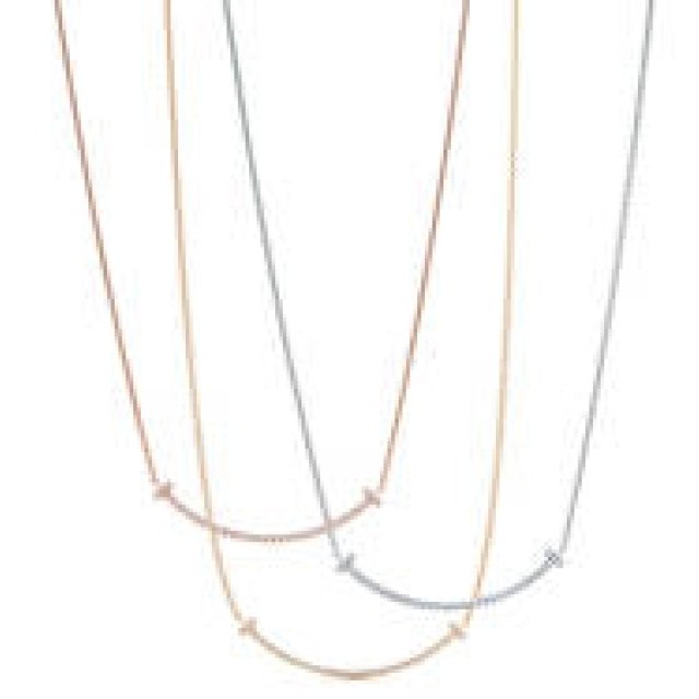 Tiffany & Co.｜「ティファニー Tスマイル ミニ ペンダント」を日本先行発売