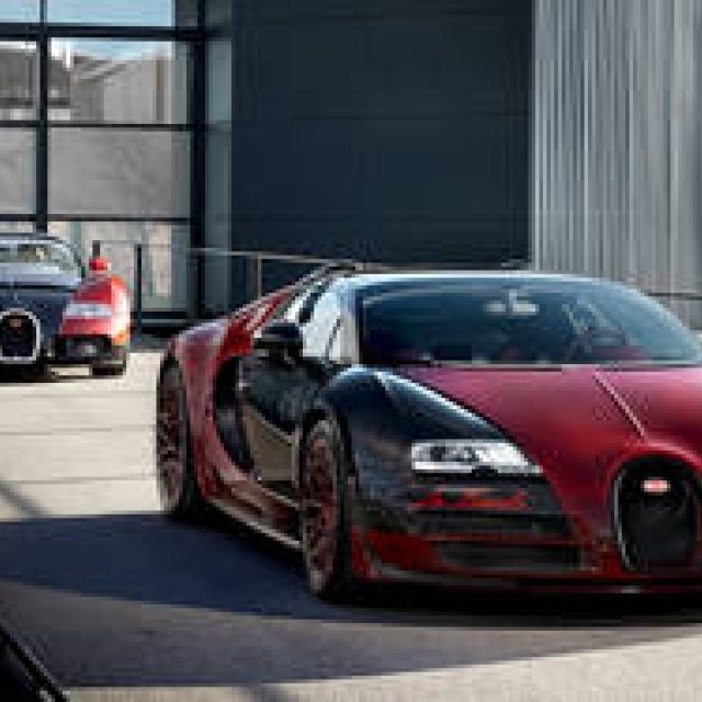 はじまりとおわりのヴェイロンを展示｜Bugatti