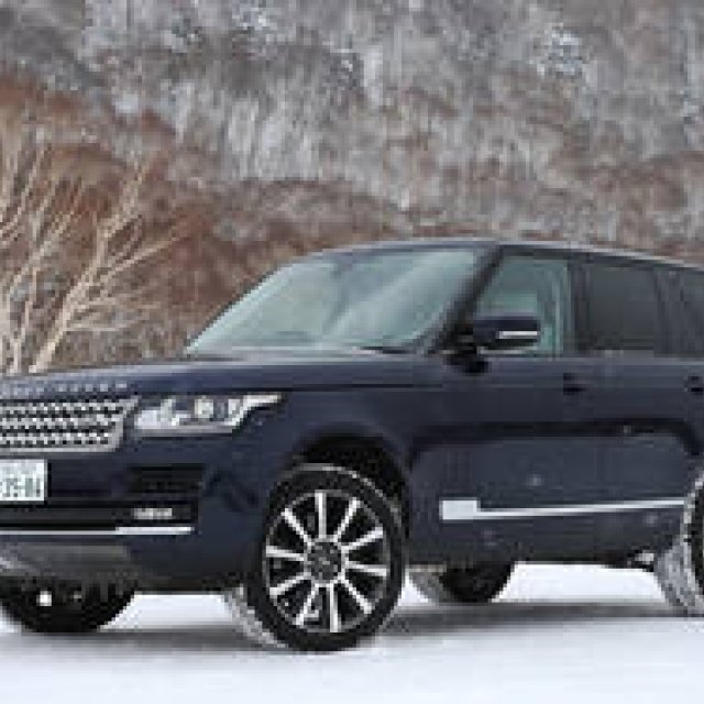 最新レンジローバーでスノーロードを駆ける｜Range Rover