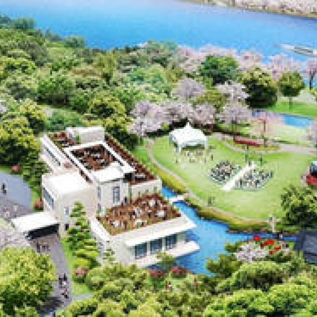 EVENT｜「ザ・ガーデンオリエンタル大阪」の広大な庭園から大阪の桜の名所を臨む