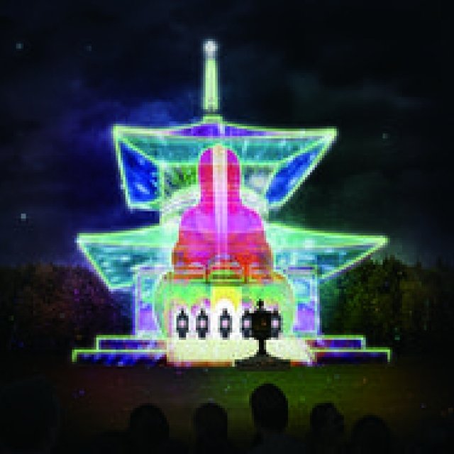 EVENT｜仏教の聖地でプロジェクションマッピング