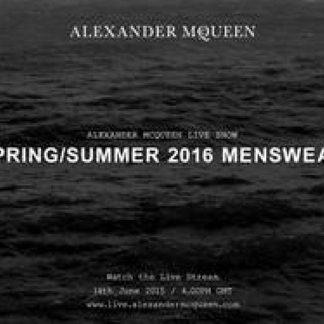 2016春夏 メンズコレクションのショーをライブストリーミング｜ALEXANDER McQUEEN