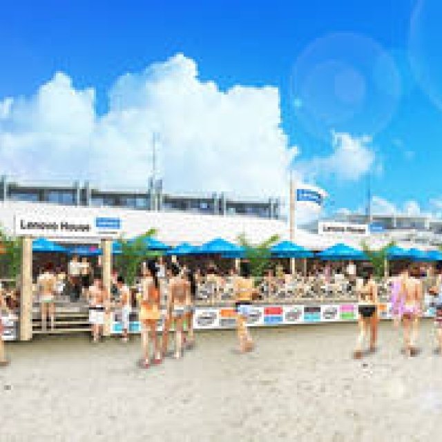 ITを活用して快適なビーチライフを提案する海の家が由比ヶ浜に登場｜Lenovo