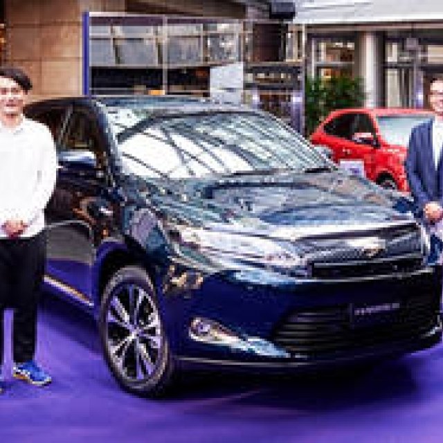 「紫」でつながる創作への想い｜Toyota Harrier