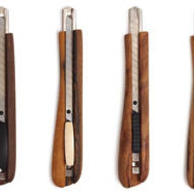 勝部恭治主宰の「孤月」が手がける木製カッターナイフ ｜KOGETSU 