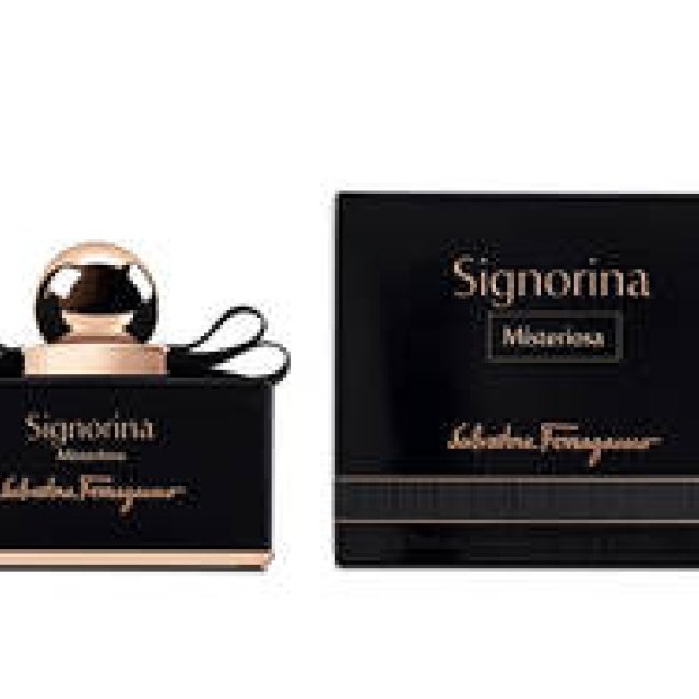 香水「シニョリーナ」の漆黒の美を纏った新バージョン｜Salvatore Ferragamo