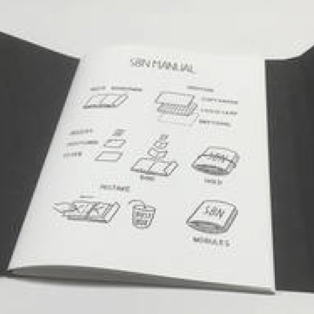 折って挟むだけ。ユーザーに使い方を委ねるバインディングノート｜Noritake