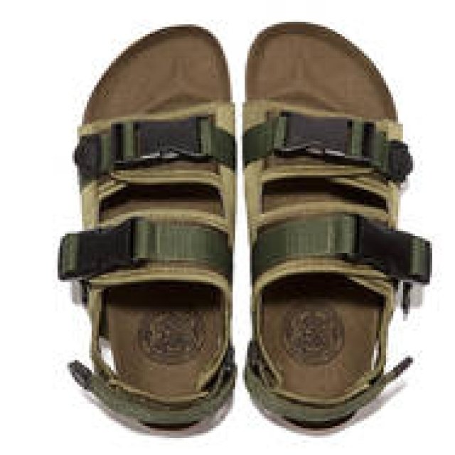 TOMO & COとコラボレーション。ミリタリーテイストのコンフォートサンダル｜bal