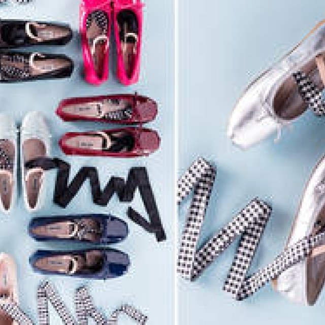 ミュウミュウがバレリーナシューズのポップアップストアをオープン｜MIU MIU