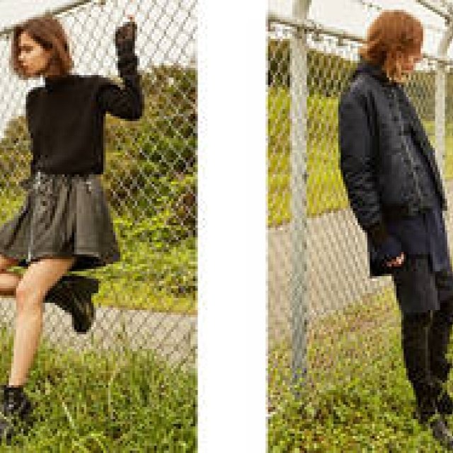 テクスチャーミックスで着こなす都会のレイヤード｜DIESEL BLACK GOLD