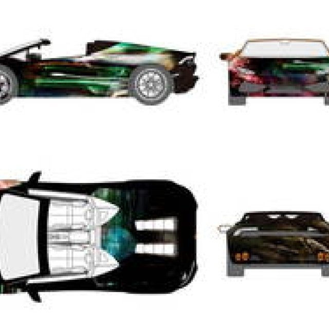 スプツニ子！氏とコラボしたウラカンのアートカーがアートフェア東京に登場｜Lamborghini