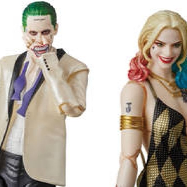 MAFEX THE JOKER (SUIT ver.) / HARLEY QUINN (DRESS ver.)｜MEDICOM TOY