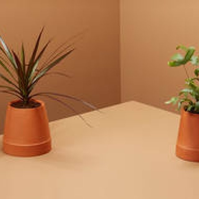 イギリス発。テラコッタ素材で出来た置き型自動給水プランターが上陸｜Boskke