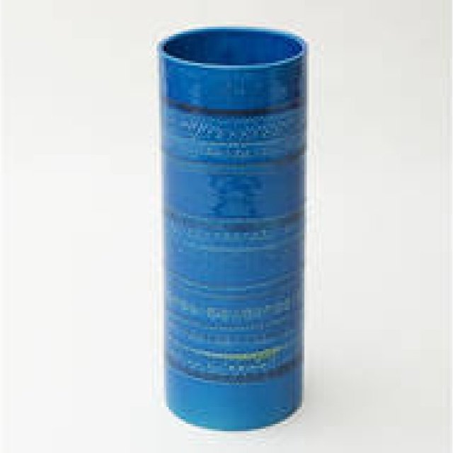 深みのあるロンディーブルーと幾何学模様の濃淡が織りなす陶器シリーズ ｜Bitossi