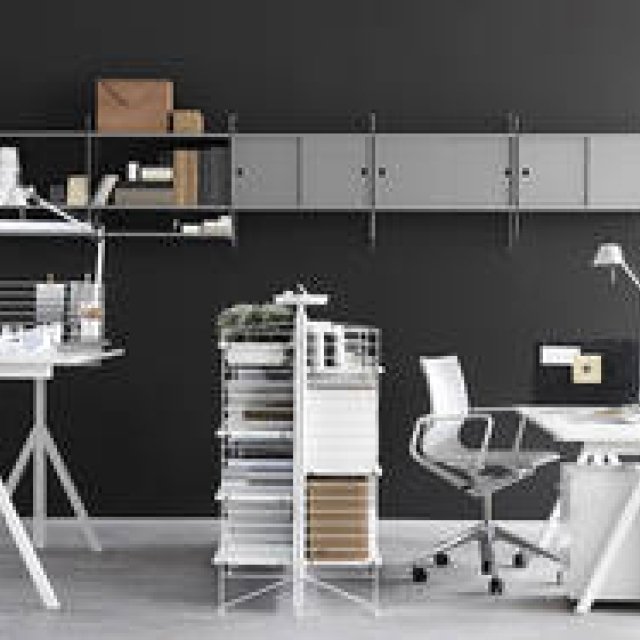 スウェーデン発。ボタン一つで好みの高さにできる昇降式デスク ｜string works