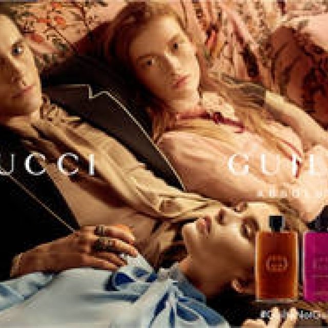 グッチからカップリングフレグランス「グッチ ギルティ アブソリュート」誕生｜GUCCI