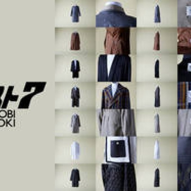 「春風になびく、薄手コート」