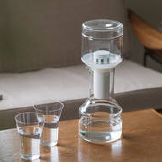 日本のクラフトマンとのプロジェクト第二弾。ガラス製の浄水器が誕生｜Cleansui