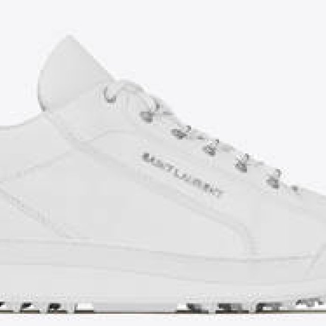 ホワイト＆クリーン。サンローランの新作スニーカー「JUMP」｜SAINT LAURENT
