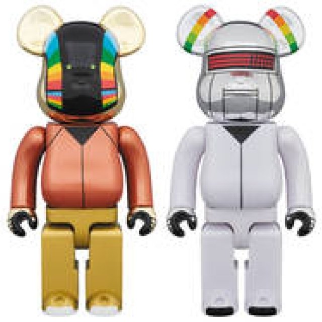 BE@RBRICK DAFT PUNK（DISCOVERY Ver.）2PACK 400%｜MEDICOM TOY