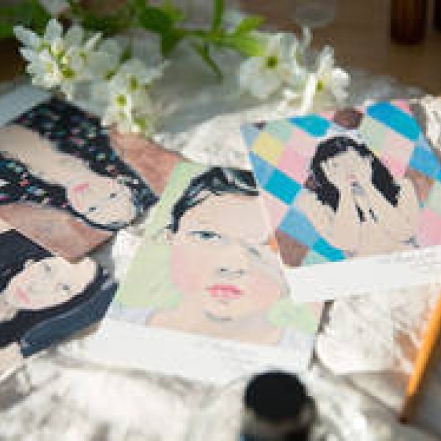 アーティスト・山口智子のペインティングがペーパーアイテムになって登場｜BEAMS