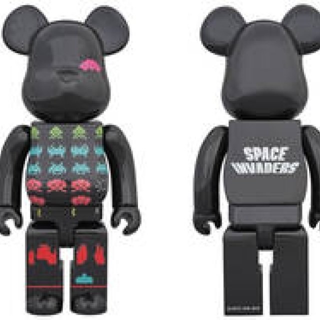 BE@RBRICK SPACE INVADERS 400% ＆ MLE SPACE INVADERS シリーズ｜MEDICOM TOY