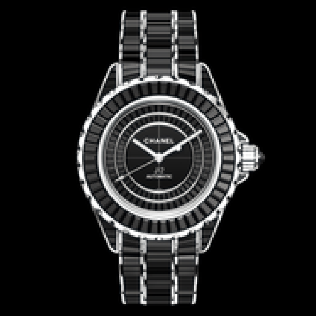  CHANEL｜プルミエール セラミックJ12 エクスクルーシブ エディション ハイジュエリー インテンス ブラック