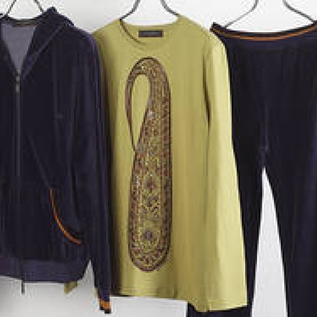  ETRO｜ベロアジャージーセットアップ　STYLE of Biweekly（14） ギャラリー