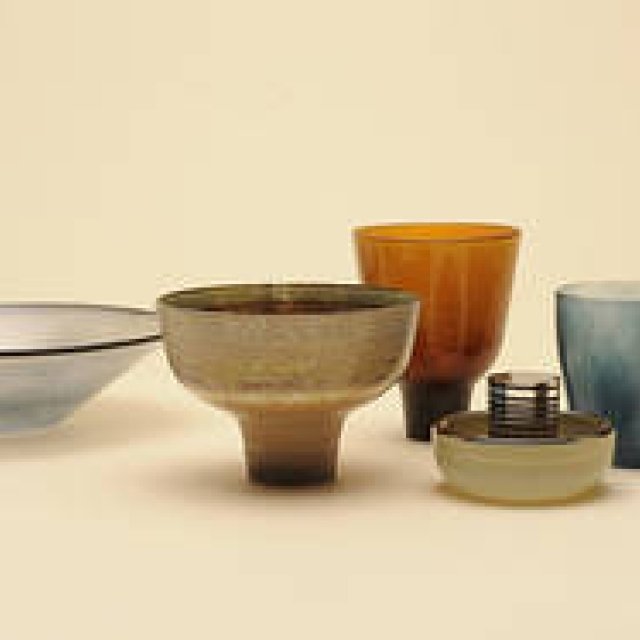  リビング・モティーフにて「fresco ～融けあう吹きガラスの色彩」展開催 ギャラリー