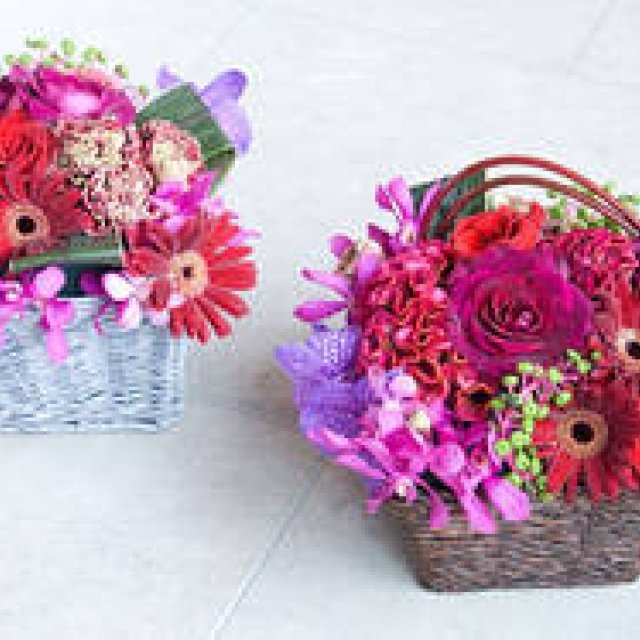  和気雅美│はじめてのバスケット・アレンジに挑戦（後編） ギャラリー