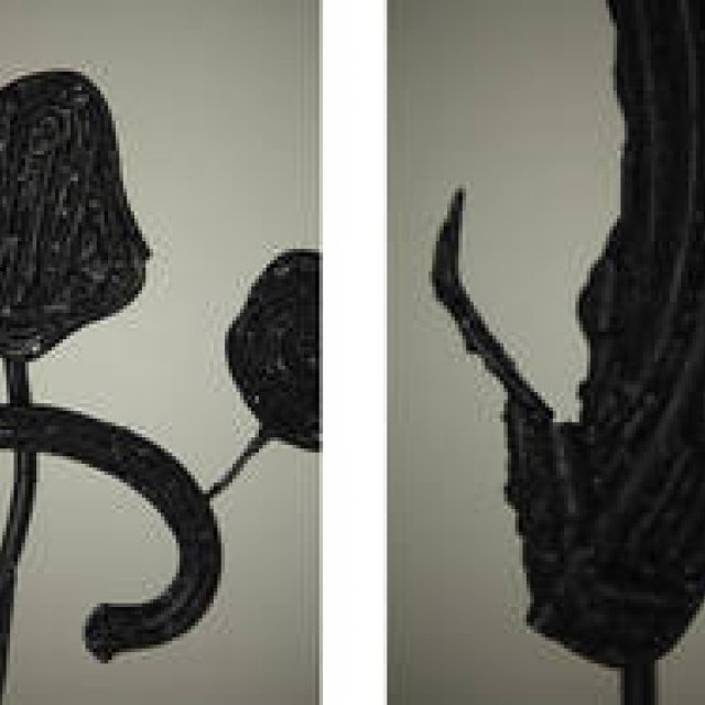  書家 紫舟 東京初の展覧会を開催 ギャラリー