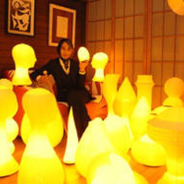  ART｜ミック・イタヤ SUZUMO提灯展＠マイスター 開催 ギャラリー