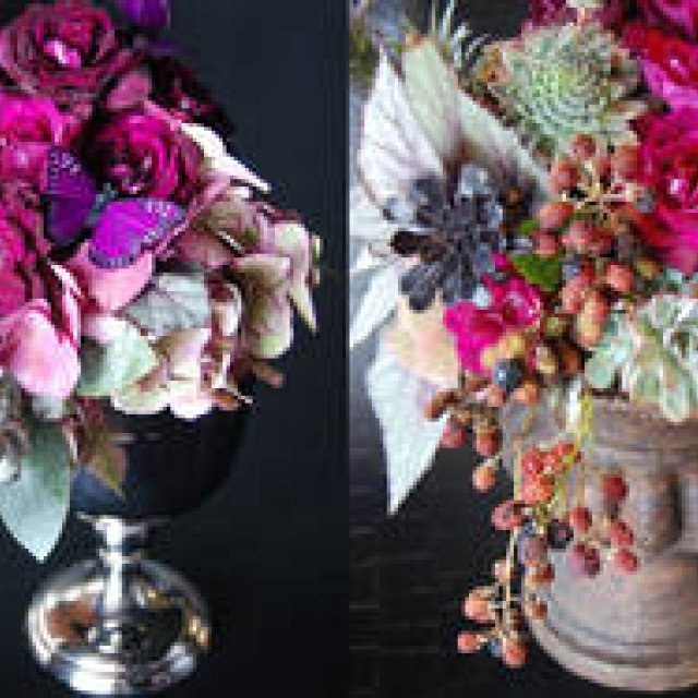  連載・和気雅美｜FLORALUXEの秋のテーマカラーは“紫と青” ギャラリー