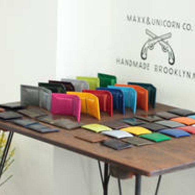  マックス＆ユニコーン｜無縫製のウォレットやカードケースが秀逸！ MAXX & UNICORNS ギャラリー