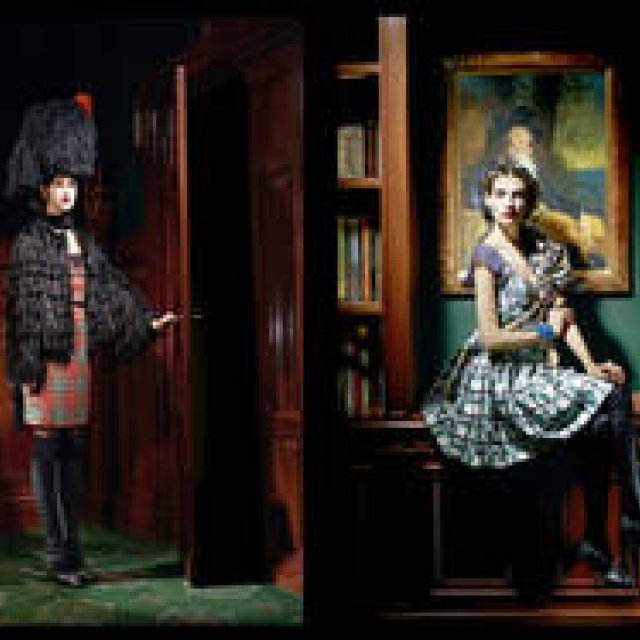  萩原輝美｜この秋、ブリティッシュテイストがトレンドを席巻！｜Dior、Alexander McQueen ギャラリー