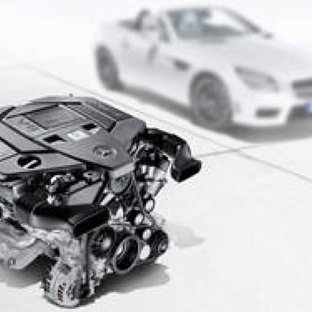  Mercedes-Benz｜新型5.5リッターV8エンジン ギャラリー