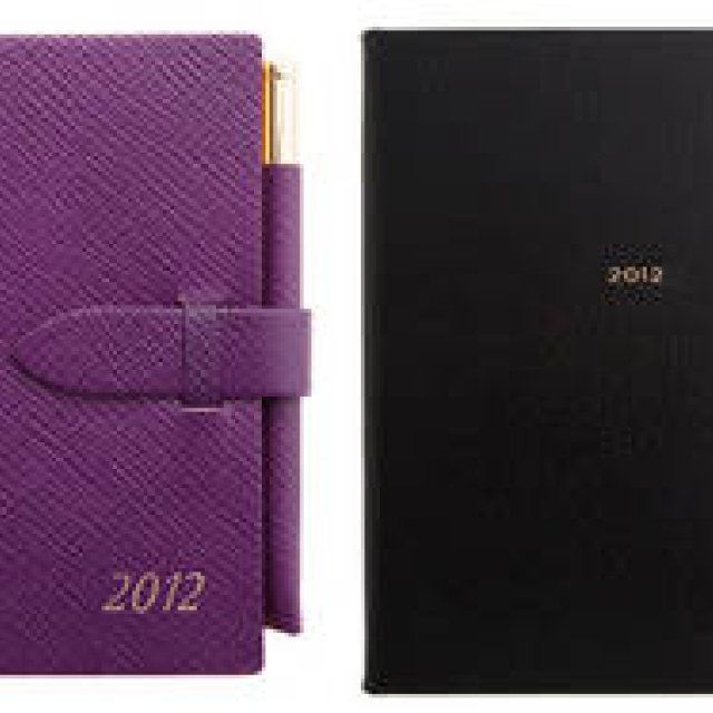  SMYTHSON｜毎日を華やかに彩る2012年ダイアリーコレクション ギャラリー