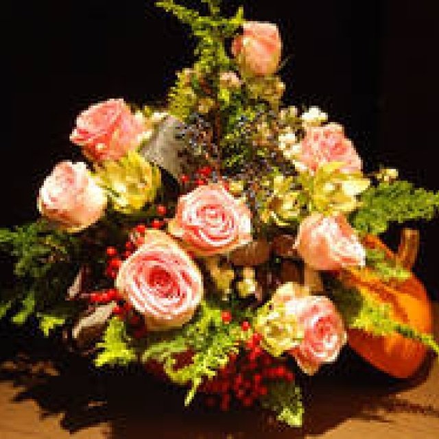  連載・和気雅美｜ハロウィンの季節のオレンジ色の花 ギャラリー