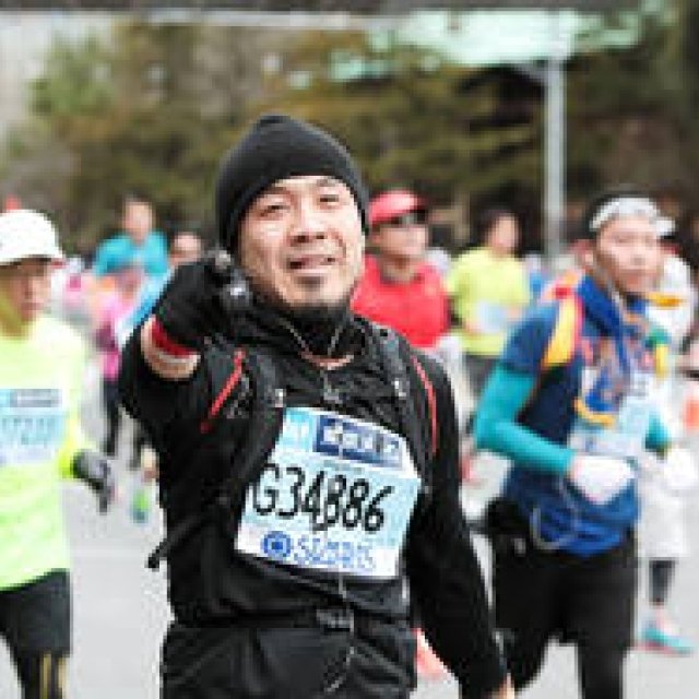 松浦俊夫、東京マラソン完走！　チャレンジの軌跡を振り返る ギャラリー