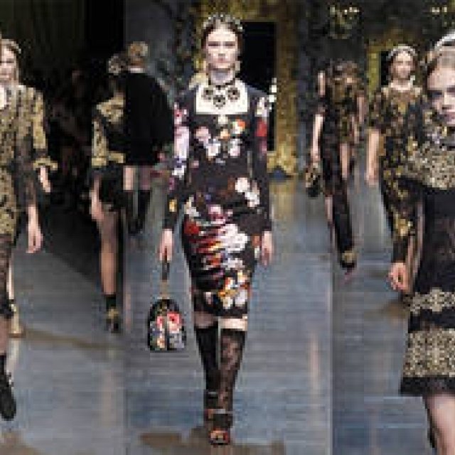 DOLCE&GABBANA｜2012-13年秋冬コレクション速報（2）