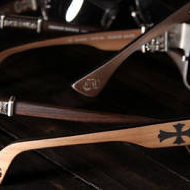 CHROME HEARTS｜最新アイウェア、7週連続紹介、第2弾はチタン×ウッド ギャラリー