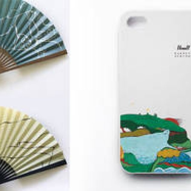 HOWLT｜BARNEYS NEW YORKコラボ「扇子&iPhoneケース」 ギャラリー