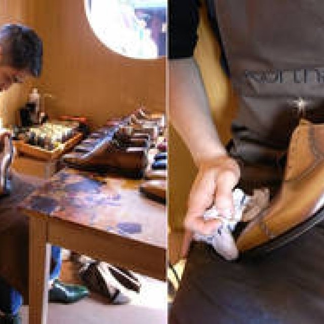 Corthay｜メゾン コルテ青山でメンテナンスレッスンを開催 ギャラリー