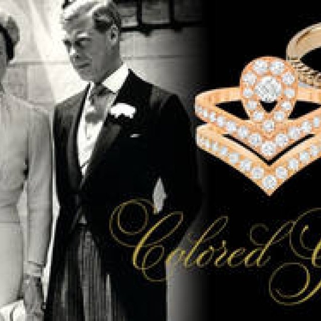 エンゲージリング特集「幸せの指輪物語」　カラード ゴールド