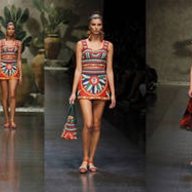 DOLCE & GABBANA｜2013年春夏コレクション (1)