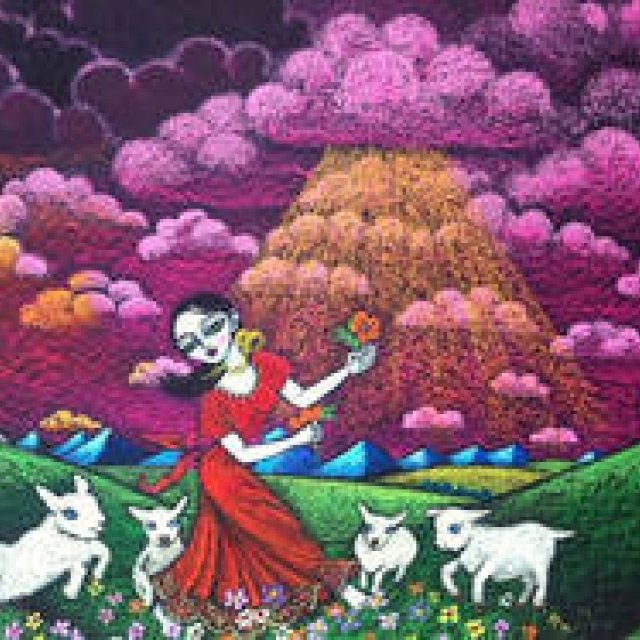 伊勢丹｜藤田理麻「光～Kirana～」新作絵画展開催 ギャラリー