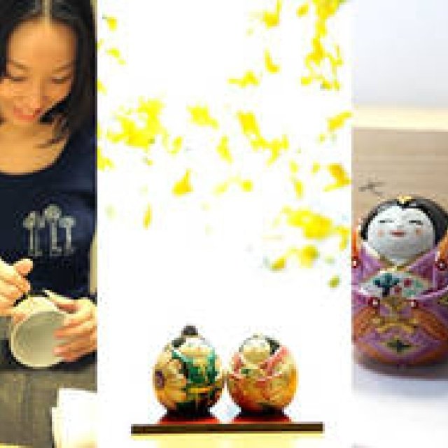 祿 ROKU｜九谷焼の新進女性作家、山下紫布『彩りの雛』作品展開催 ギャラリー