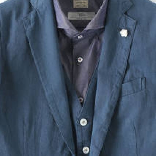 HANKYU MEN’S TOKYO｜2013年4月は、ドレッシーに着こなす“インディゴシック” ギャラリー