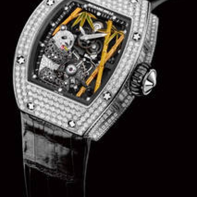 RICHARD MILLE│パンダをリシャールがジュエリーで表現